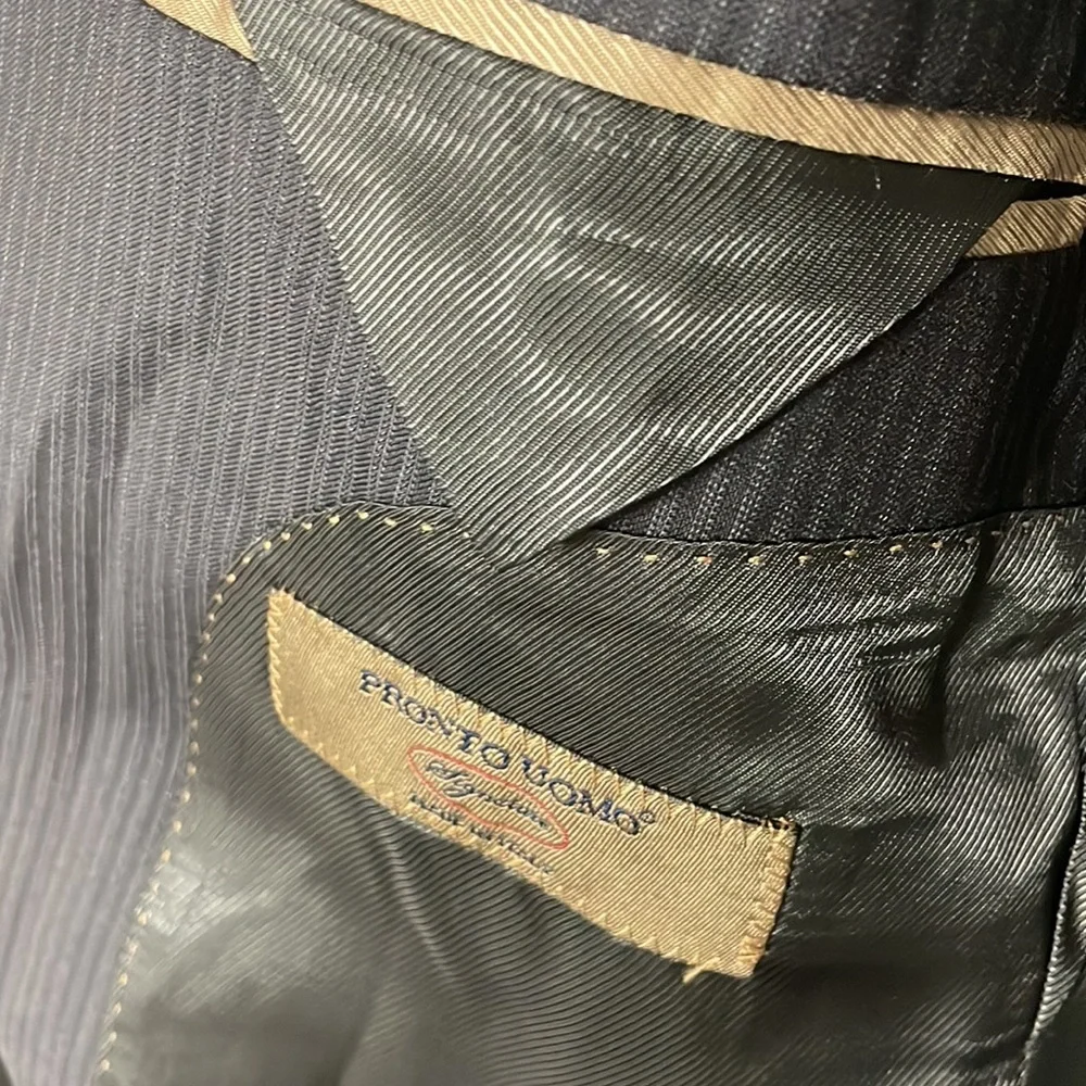 Pronto Uomo Wool Blazer Jacket Size 40R